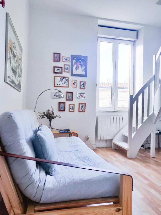 Duplex Lumineux Avec Bureau Separe Dans Le Centre Daire Bordeaux Dış mekan fotoğraf